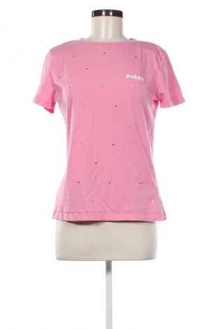 Damski T-shirt Guess, Rozmiar M, Kolor Różowy, Cena 236,99 zł