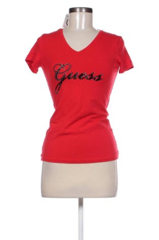 Damen T-Shirt Guess, Größe S, Farbe Rot, Preis 22,99 €