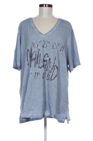 Damen T-Shirt Janet & Joyce, Größe XXL, Farbe Blau, Preis € 12,99