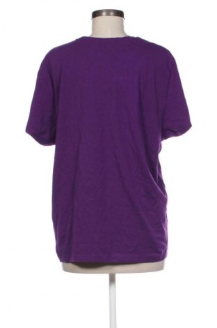 Γυναικείο t-shirt Laura Torelli, Μέγεθος XXL, Χρώμα Βιολετί, Τιμή 10,99 €