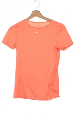 Дамска тениска Nike, Размер XS, Цвят Оранжев, Цена 27,99 лв.