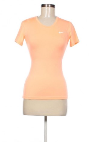 Γυναικείο t-shirt Nike, Μέγεθος S, Χρώμα Πορτοκαλί, Τιμή 16,99 €