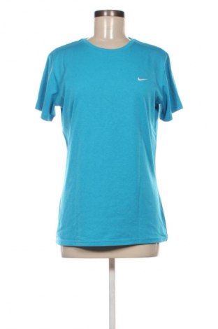 Γυναικείο t-shirt Nike, Μέγεθος L, Χρώμα Μπλέ, Τιμή 17,99 €