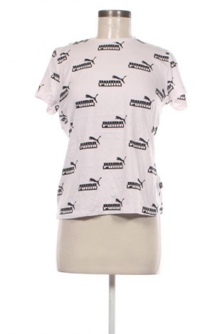 Γυναικείο t-shirt PUMA, Μέγεθος M, Χρώμα Λευκό, Τιμή 17,99 €