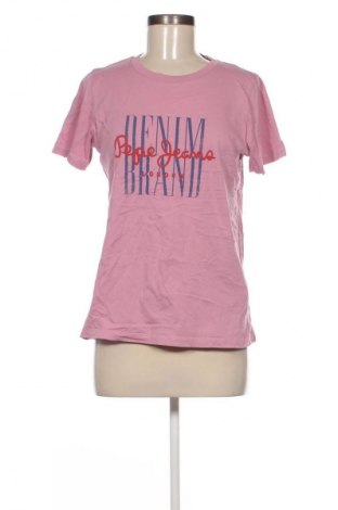 Damski T-shirt Pepe Jeans, Rozmiar M, Kolor Popielaty róż, Cena 88,99 zł