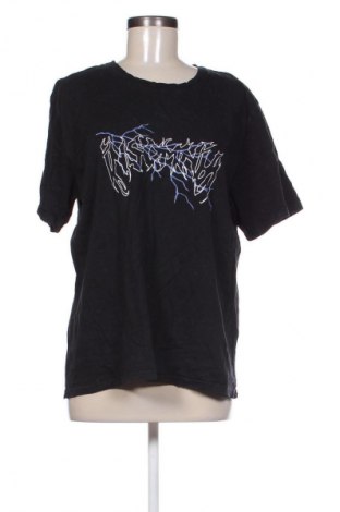 Γυναικείο t-shirt Romwe, Μέγεθος XL, Χρώμα Μαύρο, Τιμή 9,99 €