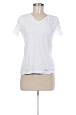 Tricou de femei S.Oliver, Mărime M, Culoare Alb, Preț 58,99 Lei