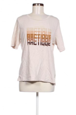 Γυναικείο t-shirt Scotch & Soda, Μέγεθος M, Χρώμα  Μπέζ, Τιμή 21,99 €