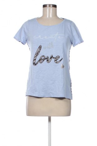 Γυναικείο t-shirt Street One, Μέγεθος S, Χρώμα Μπλέ, Τιμή 7,99 €