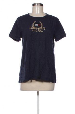 Дамска тениска Tommy Hilfiger, Размер L, Цвят Син, Цена 34,99 лв.