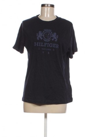 Damski T-shirt Tommy Hilfiger, Rozmiar L, Kolor Niebieski, Cena 111,99 zł