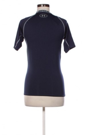 Γυναικείο t-shirt Under Armour, Μέγεθος M, Χρώμα Μπλέ, Τιμή 17,99 €