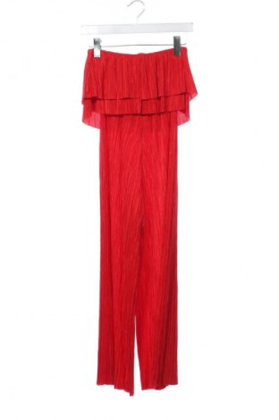 Langer Damen-Overall Bershka, Größe XS, Farbe Rot, Preis 33,99 €