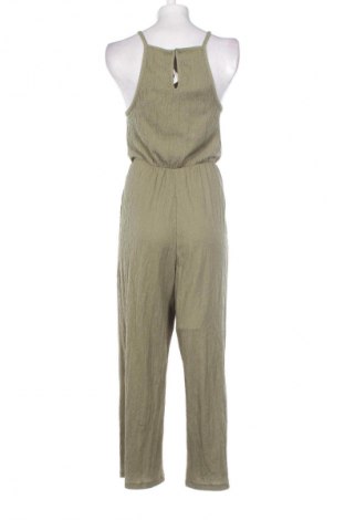 Salopetă lungă de damă Bershka, Mărime L, Culoare Verde, Preț 156,99 Lei