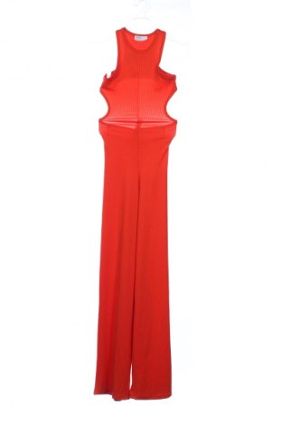 Langer Damen-Overall Bershka, Größe XS, Farbe Rot, Preis 33,99 €