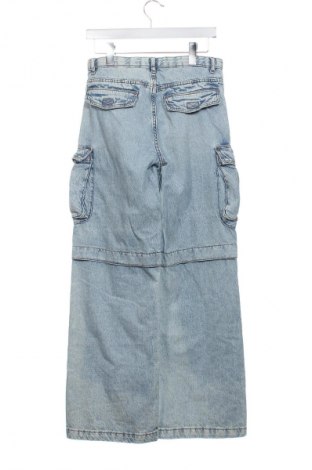 Blugi de femei Bershka, Mărime XS, Culoare Albastru, Preț 94,99 Lei