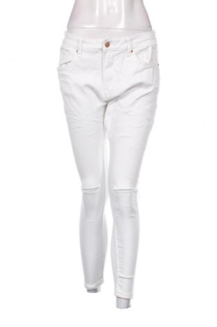 Dámske džínsy  Bershka, Veľkosť L, Farba Biela, Cena  6,95 €