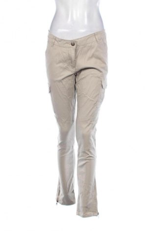 Damskie jeansy Colours Of The World, Rozmiar M, Kolor Beżowy, Cena 43,99 zł