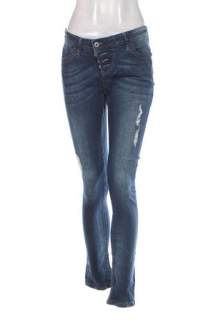 Blugi de femei Denim 1982, Mărime M, Culoare Albastru, Preț 94,99 Lei