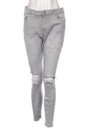 Damskie jeansy Denim Co., Rozmiar XL, Kolor Szary, Cena 95,99 zł