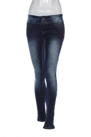 Blugi de femei Fashion Jeans, Mărime M, Culoare Albastru, Preț 94,99 Lei