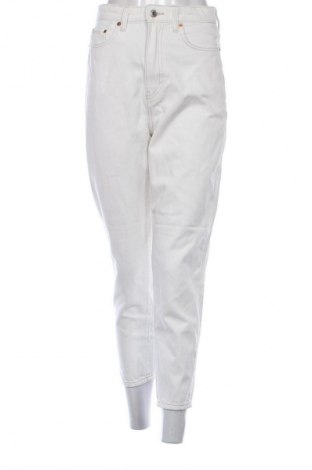 Damskie jeansy H&M, Rozmiar S, Kolor Biały, Cena 95,99 zł