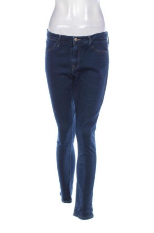Damskie jeansy H&M, Rozmiar L, Kolor Niebieski, Cena 95,99 zł