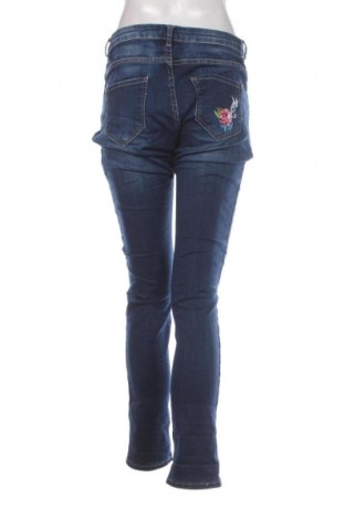 Blugi de femei H&M x Johanna Ortiz, Mărime L, Culoare Albastru, Preț 94,99 Lei