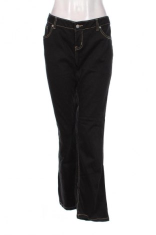 Dámske džínsy  John Baner, Veľkosť XL, Farba Čierna, Cena  16,95 €