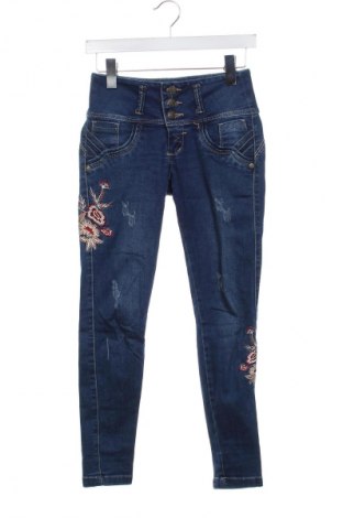 Damskie jeansy Mila, Rozmiar S, Kolor Niebieski, Cena 43,99 zł