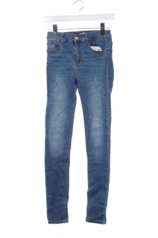 Дамски дънки Pull&Bear, Размер XS, Цвят Син, Цена 29,99 лв.