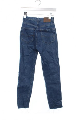 Blugi de femei Pull&Bear, Mărime XXS, Culoare Albastru, Preț 94,99 Lei