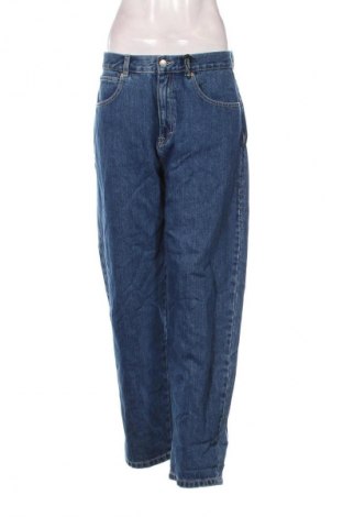 Blugi de femei Pull&Bear, Mărime M, Culoare Albastru, Preț 94,99 Lei