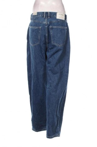 Blugi de femei Pull&Bear, Mărime M, Culoare Albastru, Preț 94,99 Lei
