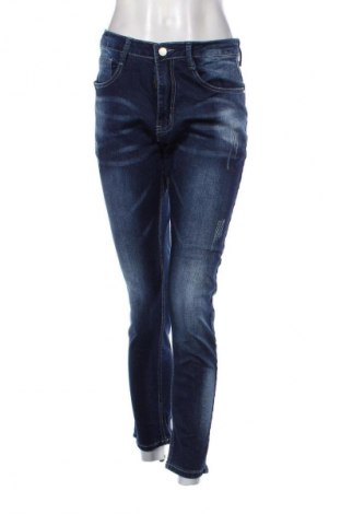Damskie jeansy SHEIN, Rozmiar M, Kolor Niebieski, Cena 38,99 zł