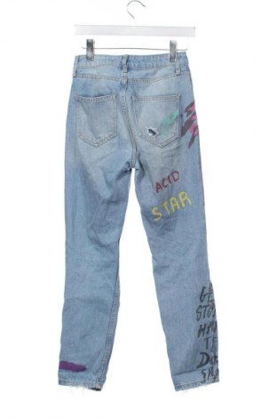 Дамски дънки Stradivarius, Размер XS, Цвят Многоцветен, Цена 29,99 лв.