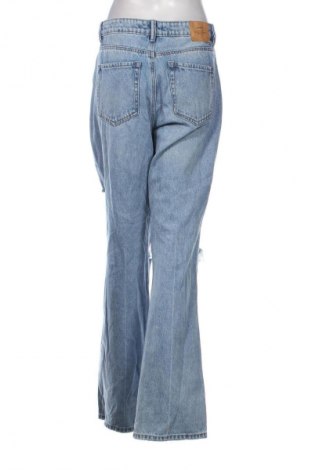 Blugi de femei Stradivarius, Mărime L, Culoare Albastru, Preț 94,99 Lei