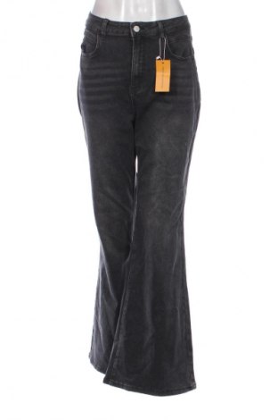 Damskie jeansy Unbranded, Rozmiar L, Kolor Szary, Cena 150,99 zł