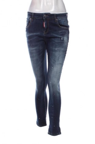 Damskie jeansy Unbranded, Rozmiar M, Kolor Niebieski, Cena 43,99 zł