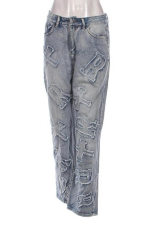 Damskie jeansy Unbranded, Rozmiar M, Kolor Niebieski, Cena 95,99 zł