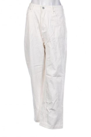 Damskie jeansy Unbranded, Rozmiar XL, Kolor Biały, Cena 95,99 zł