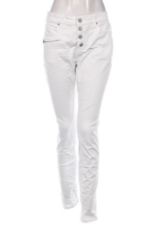 Damskie jeansy Zabaione, Rozmiar L, Kolor Biały, Cena 80,99 zł