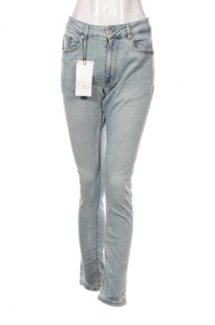 Damen Jeans Zara, Größe L, Farbe Blau, Preis 19,99 €