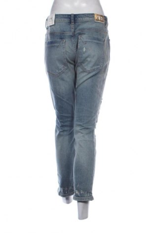 Дамски дънки Zara, Размер M, Цвят Син, Цена 62,99 лв.