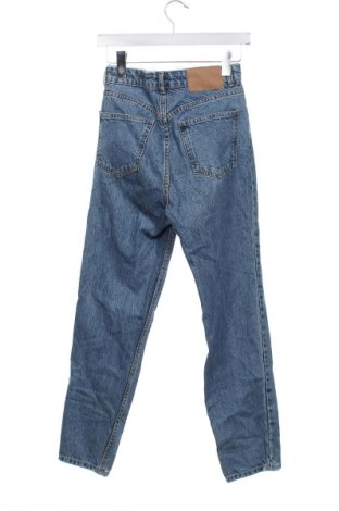 Blugi de femei Zara, Mărime XS, Culoare Albastru, Preț 88,99 Lei