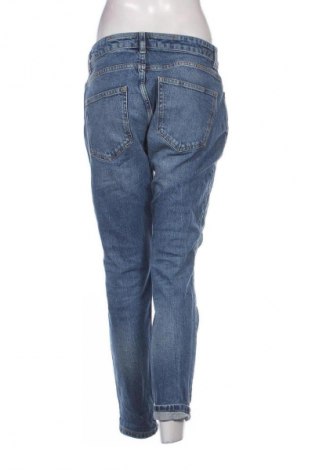 Blugi de femei Zara, Mărime L, Culoare Albastru, Preț 88,99 Lei