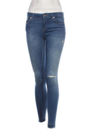 Dámske džínsy  Zara, Veľkosť M, Farba Modrá, Cena  6,95 €