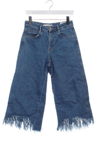 Dámske džínsy  Zara Trafaluc, Veľkosť XS, Farba Modrá, Cena  14,95 €