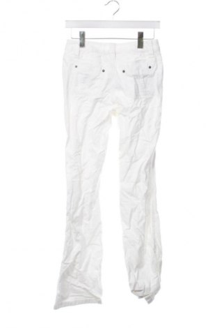 Pantaloni de velvet de femei Best Connections, Mărime XS, Culoare Alb, Preț 94,99 Lei