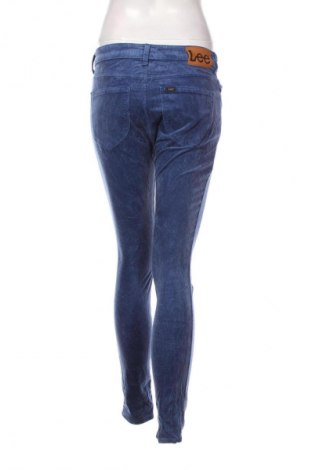 Pantaloni de velvet de femei Lee, Mărime S, Culoare Albastru, Preț 221,99 Lei